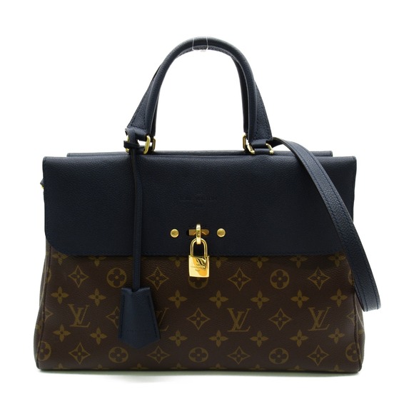 Louis Vuitton Venus Shoulder Bag Canvas Monogram Brown/Navy - Picture 1 of 8